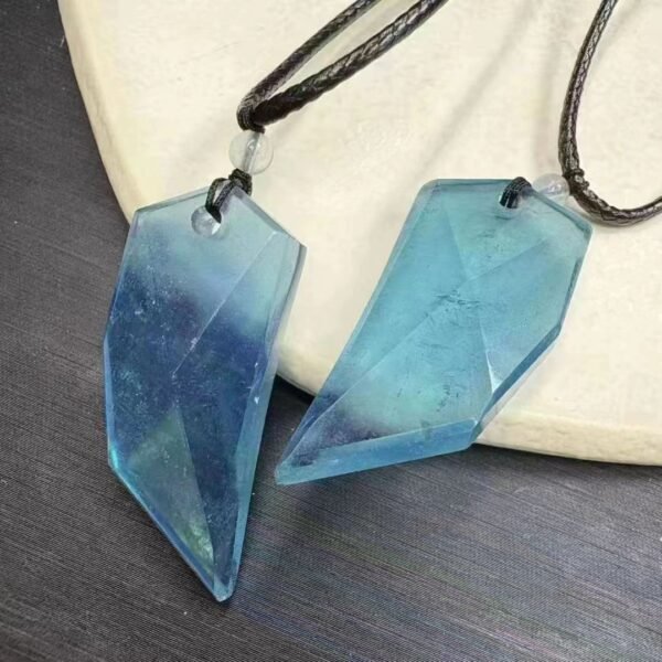 Natural Aquamarine Faceted Pendant (SX0086)