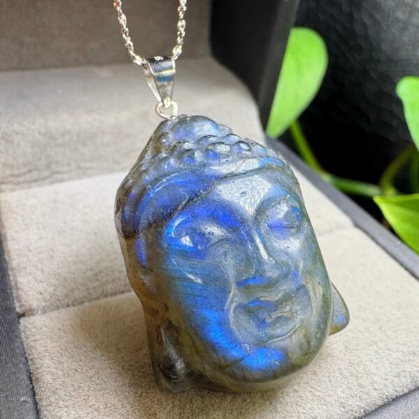 Natural Flash Labradorite Pendant with a 925 Sterling Silver Bail (SX0625)